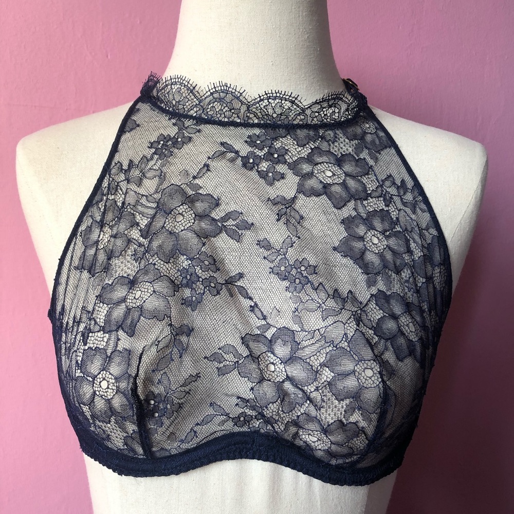Annoushka navy blue bra